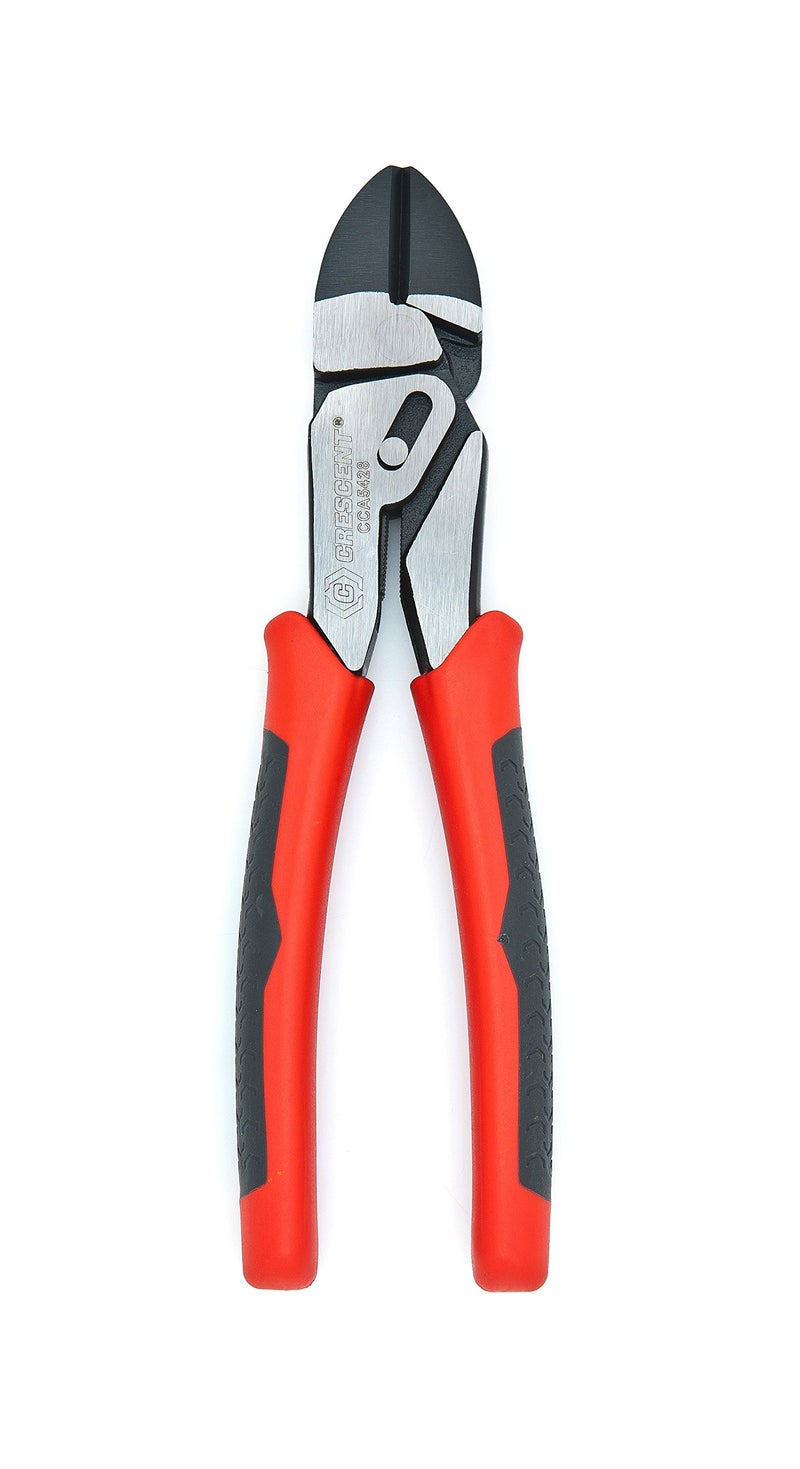 Crescent 8" Diagonal Compound Action Dual Material Cutting Plier - CCA5428 , Red - Image 1